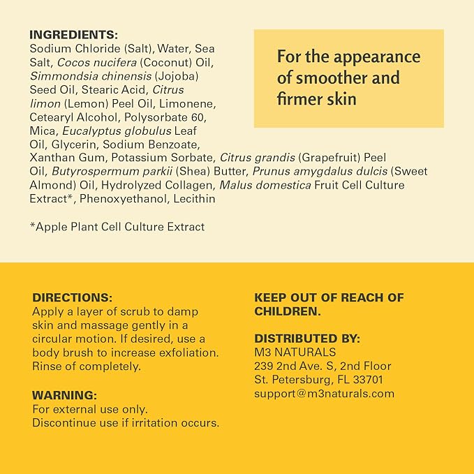 Anti-Cellulite Body Scrub for Skin Tightening, Moisturizing & Smoothing - Image 7