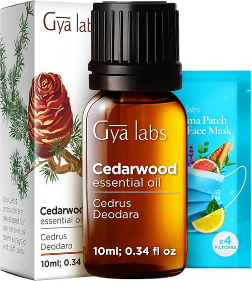 100% Pure Cedarwood Essential Oil by GyaLabs