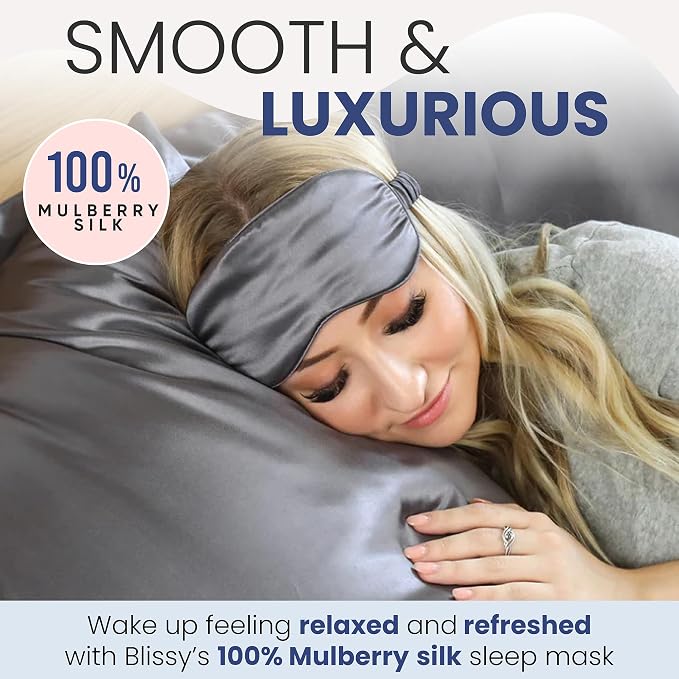 Blissy Silk Sleep Mask - Image 5