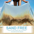 6 Packs Oversized Cotton Turkish Beach Towels Set Bulk 74"x38" Extra Large Sand - Image 6