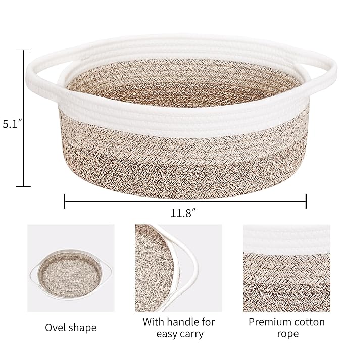 ABenkle Small Basket with Handles - Image 2