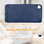 Deepsoon Heating Pad, Electric Heating Pads - Image 8