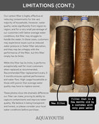 AQUAYOUTH 2.0 Carbon Shower Head Filter System | Removes Chlorine, Heavy Metals - Image 6