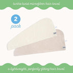 Turbie Twist 2-Pack Microfiber Hair Towel - Image 3