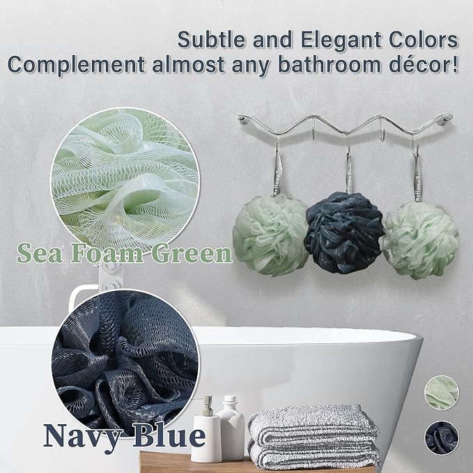 myHomeBody Large 70g Loofah Sponge, Body Scrubber, Bath Sponge, Loofah - Image 4