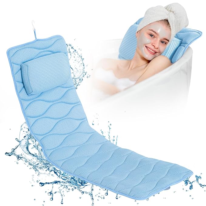 OMYSTYLE Full Body Bath Pillow, Bath Pillows by OMYSTYLE