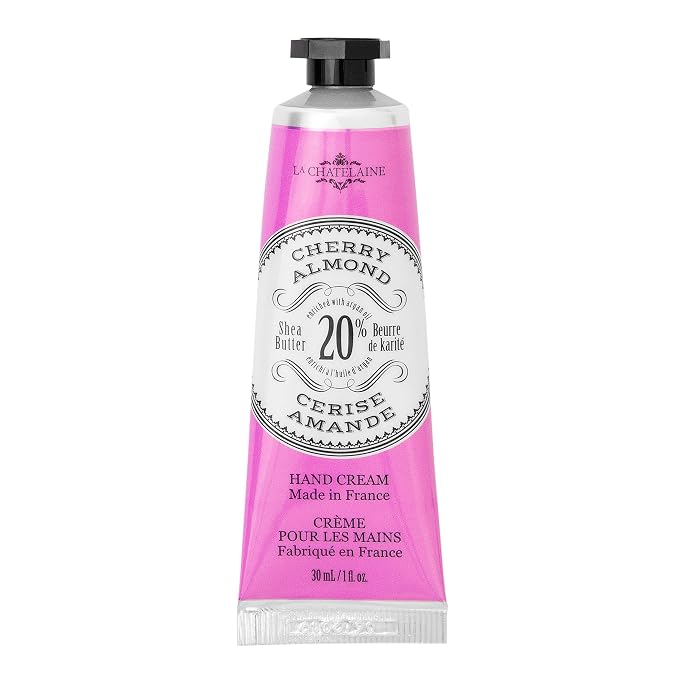 La Chatelaine 20% Shea Butter Hand Cream, Travel Size, Organic Argan Oil by LaChatelaine