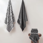 Modern Threads Botanical Vine 6-Piece 100% Cotton Towel Set – Reversible Yarn - Image 2