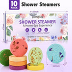 10 Pack Shower Steamers Aromatherapy Gifts - Image 2