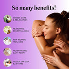 Premium Lavender Bubble Bath for Women - Image 3