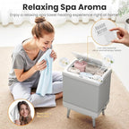 Electactic Towel Warmer for Bathroom, 35L Foldable Hot Towel Warmer Bucket - Image 5