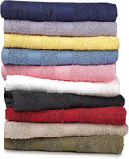 ZUPERIA Classic Hand Towels Pack of 10 100% Ring Spun Cotton Light Weight & - Image 3
