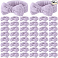 50 Pcs Spa Headband Bulk Spa Sleepover Party Supplies by Wavyknot