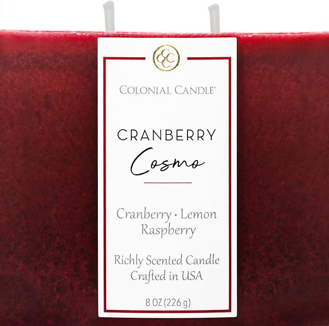 Colonial Candle Cranberry Cosmo Scented Candle Jar, Highly Fragranced Candles - Image 5