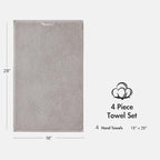 Madison Park 4-Piece Hand Towel Set - Image 9