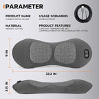 3-in-1 Electric Back Massager Pillow, Rechargeable Lumbar Support Cushion - Image 6