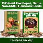 HOME GROWN Cherokee Purple Tomato Seeds 106+ Heirloom Non GMO Seeds - Image 9