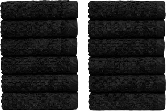 COTTON CRAFT Euro Spa Waffle Wash Cloth by COTTONCRAFT