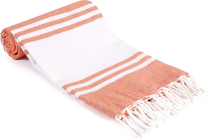 Goroly Home Cotton Turkish Peshtemal Beach Towel, Extra Large, Thin Quick Dry - Image 5