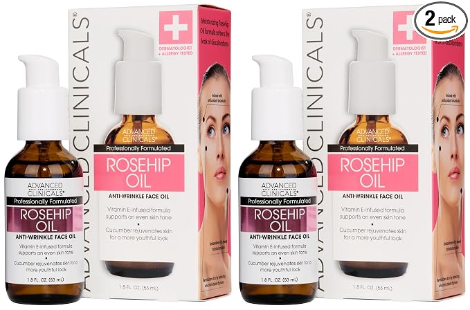 Advanced Clinicals Rosehip Oil For Face by AdvancedClinicals