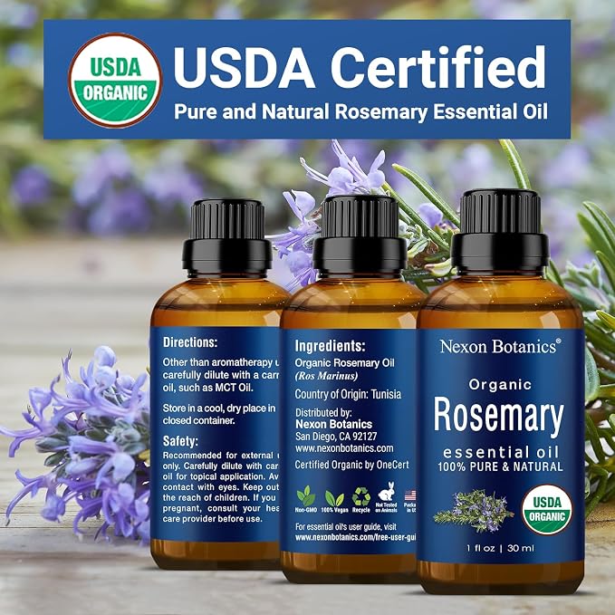 Organic Rosemary Essential Oil 30 ml - Image 8