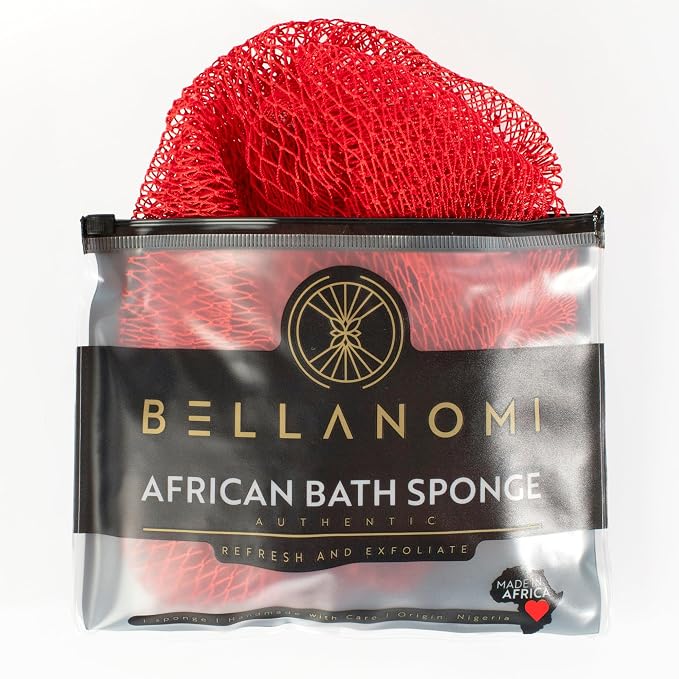 Bellanomi African Exfoliating Net Sponge, Ethically sourced from Nigeria by Bellanomi