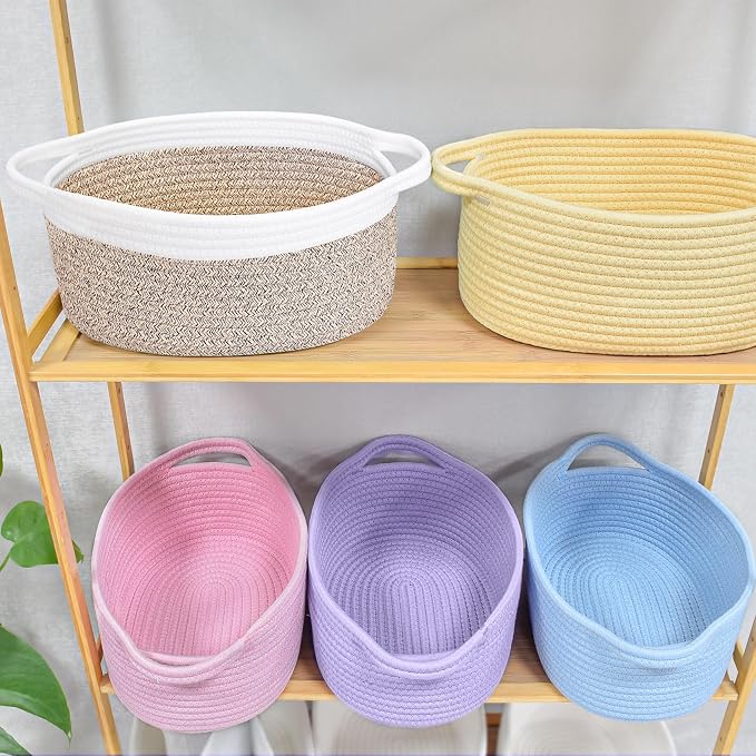 ABenkle Small Woven Basket, Cat & Dog Toys, Gift Box - Image 6