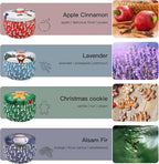 Christmas Candle Gift Set for Women, 4 Pack Long Lasting Soy Wax Candles - Image 2
