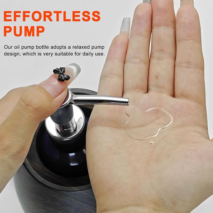 Elitzia ETAW02S ETAW03 Massage Oil Warmer Use Metal Pump Bottle Dispenser 1 - Image 4