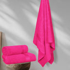 BELZZI Home Ultra Soft 4 Pack Oversized Bath Towel Set 27x54, Cotton Compact - Image 4