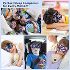 Kids Silk Sleep Mask: 100% Mulberry Silk Eye Mask - Image 7
