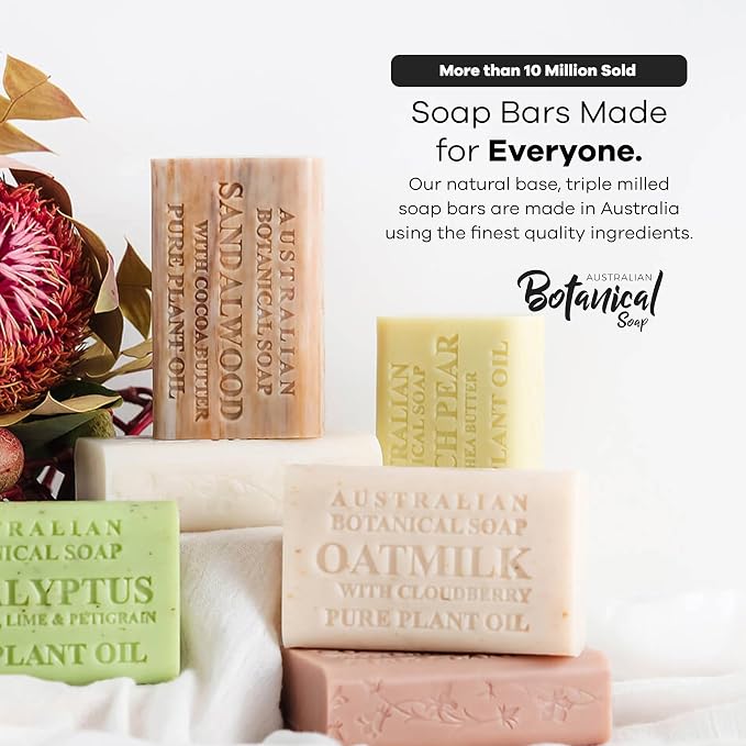 Australian Botanical Soap Variety Pack Includes 4 Valencia Orange and 4 Sea - Image 8