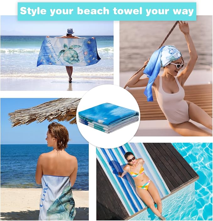 PY SUPER MODE 2 Pack Beach Towel - Image 6