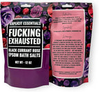 Explicit Essentials Black Currant Rose Epsom Bath Salts, Relaxation Blend - Image 5