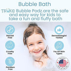 TruKid Bubble Podz Bubble Bath for Kids, & Babies, Tear Free Gentle & - Image 2