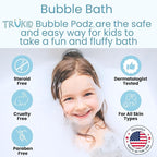 TruKid Bubble Podz Bubble Bath for Kids, & Babies, Tear Free Gentle & - Image 2