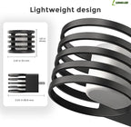 L LOHAS LED Night Light, 2 Pack 3CCT Night Lights Plug into Wall, - Image 5
