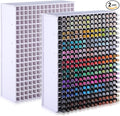 2 Pack Marker Storage Organizer, 600 Slots Total Art Supply Holder by Sunnychicc