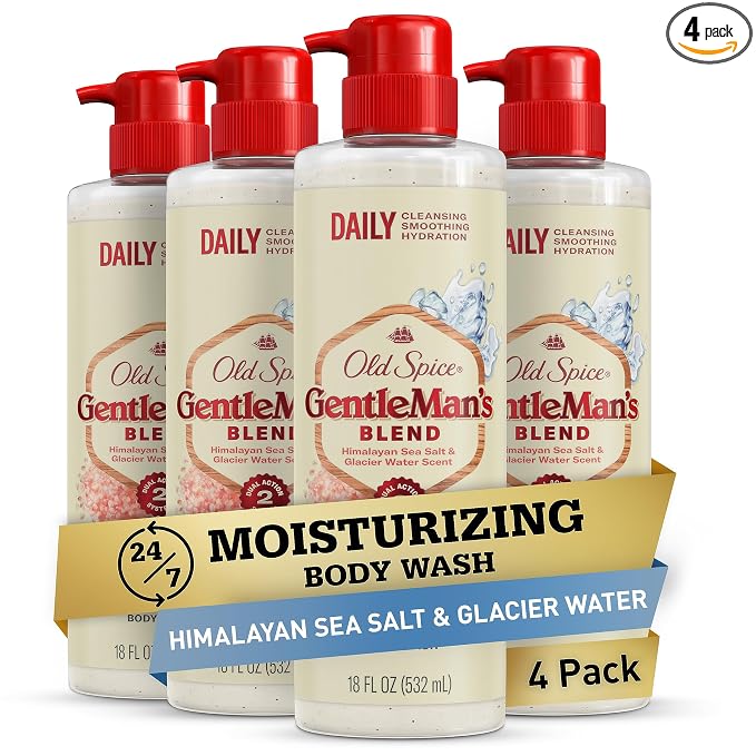 Old Spice GentleMan's Exfoliating & Moisturizing Body Wash by OldSpice