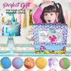 Bath Bombs for Kids with Surprise Inside, Mermaid Bath Bombs for Girls with - Image 7