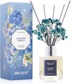 Airkeep Reed Diffuser Set/Cashmere Vanilla/6.76 fl oz/1 Pack/Home & Office by Airkeep