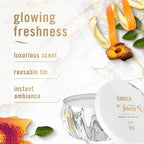 Febreze Scented Candle, Ember Scent, 11 oz 4 Wick Candle, Single Pack - Image 2