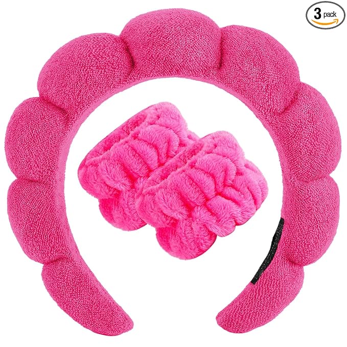 Zkptops Spa Headband for Women Sponge Makeup Skincare Headband Washing Face by ZKPTOPS