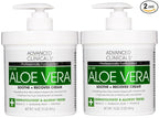 Advanced Clinicals Aloe Vera Lotion Skin Care Relief | Vitamin E Infused by AdvancedClinicals