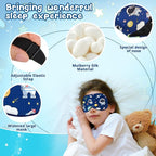 Kids Sleep Mask Eye Cover: 100% Real Natural Pure Silk Eye Mask - Image 3