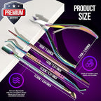 FANDAMEI Cuticle Kit, Manicure Pedicure Tools, Nail Cuticle Nippers, Ingrown - Image 2