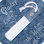 GLADZY Czech Glass Foot File Callus Remover – Double Sided Etched, Different by Gladzy