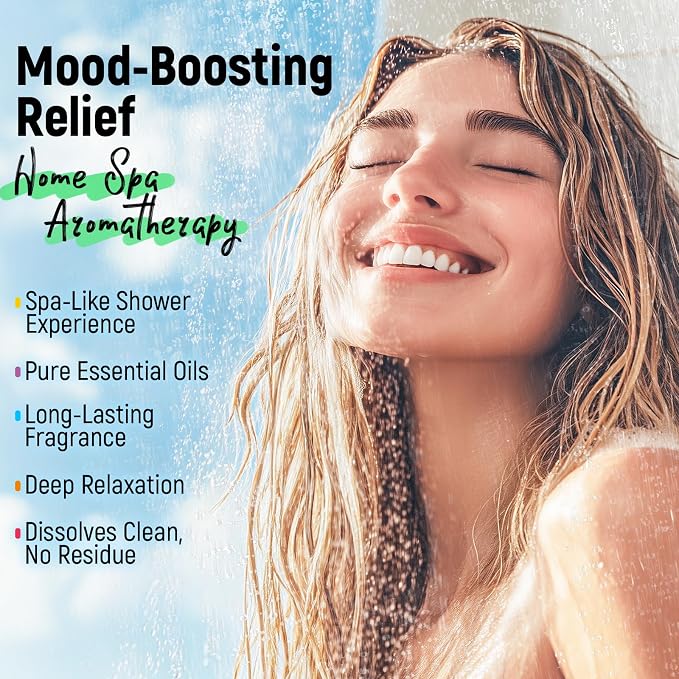 Shower Steamers Aromatherapy & Sport, 100% Pure Natural Essential Oils - Image 5