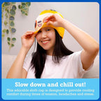 Happy Helpers Sloth Cooling Headache Cap by Relatable, Post Workout Recovery - Image 2