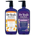 Dr Teal's Body Wash with Pure Epsom Salt, Daytime/Nighttime with Vitamin C & by DrTeals